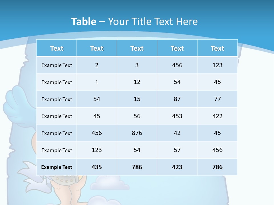 Message Happiness Letter PowerPoint Template