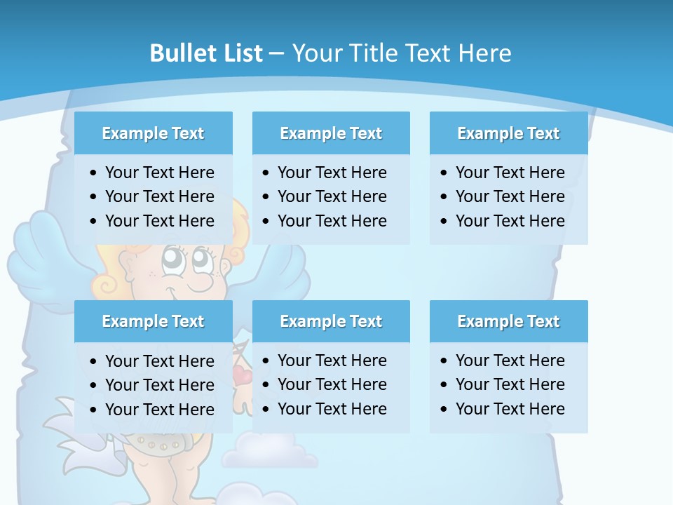 Message Happiness Letter PowerPoint Template