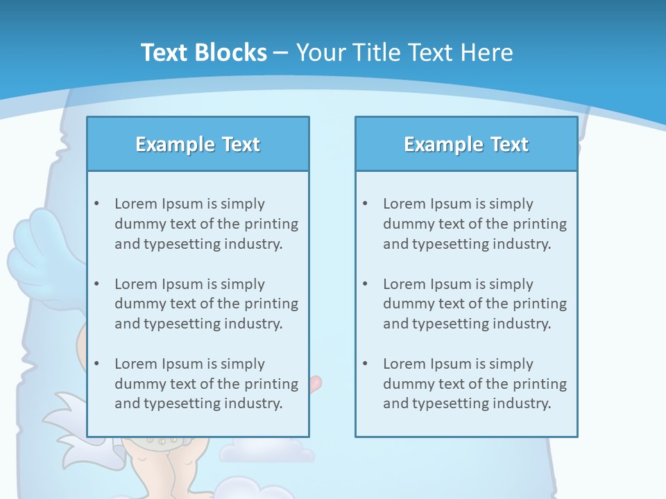 Message Happiness Letter PowerPoint Template