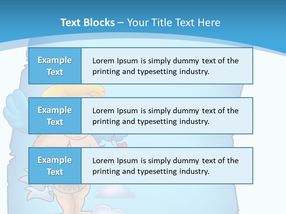 Message Happiness Letter PowerPoint Template
