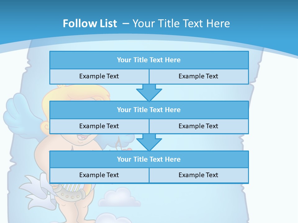 Message Happiness Letter PowerPoint Template