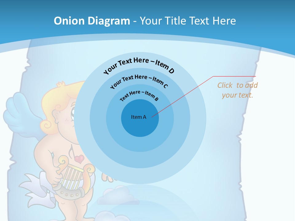 Message Happiness Letter PowerPoint Template