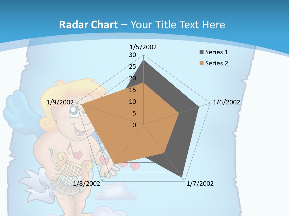 Message Happiness Letter PowerPoint Template