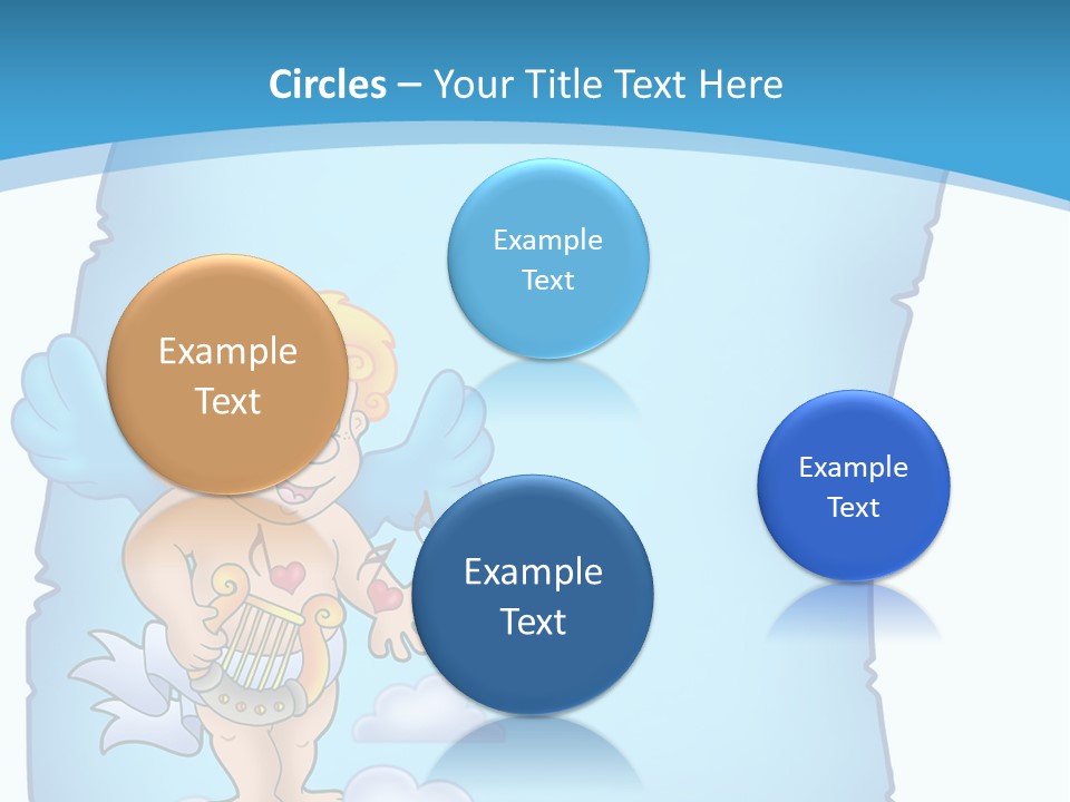 Message Happiness Letter PowerPoint Template