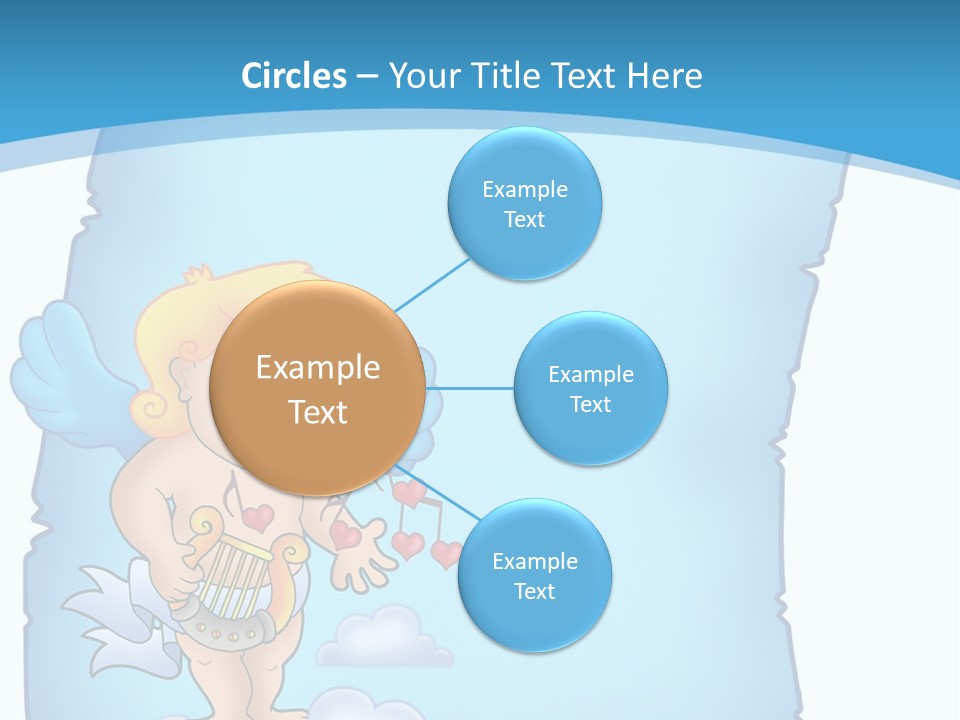 Message Happiness Letter PowerPoint Template