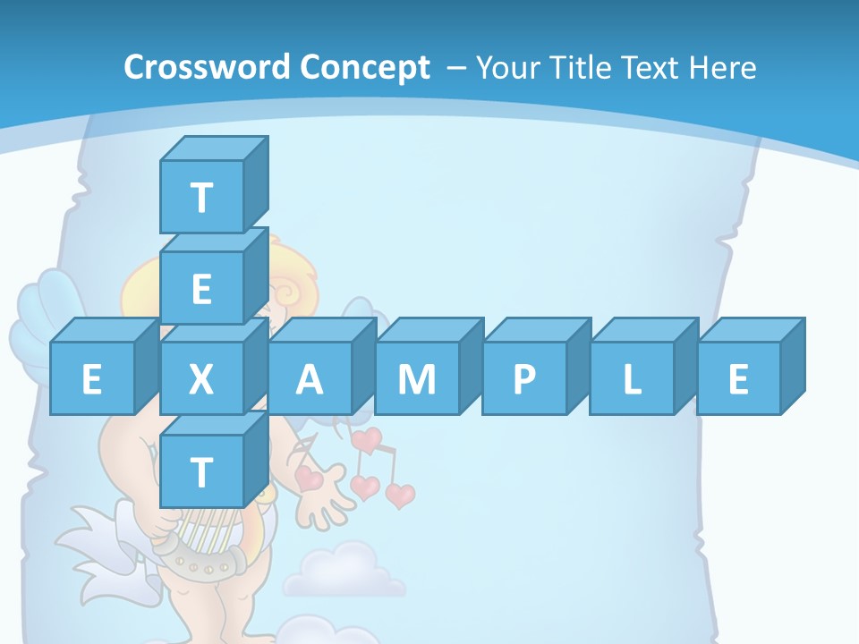 Message Happiness Letter PowerPoint Template