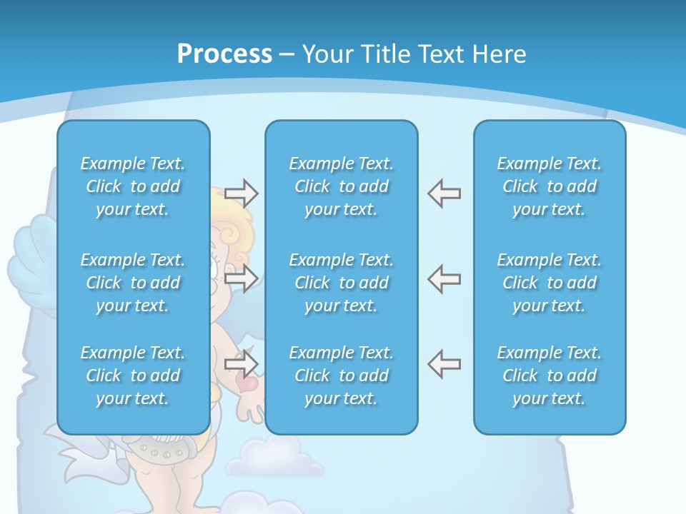 Message Happiness Letter PowerPoint Template