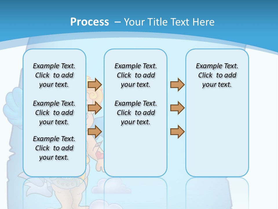 Message Happiness Letter PowerPoint Template
