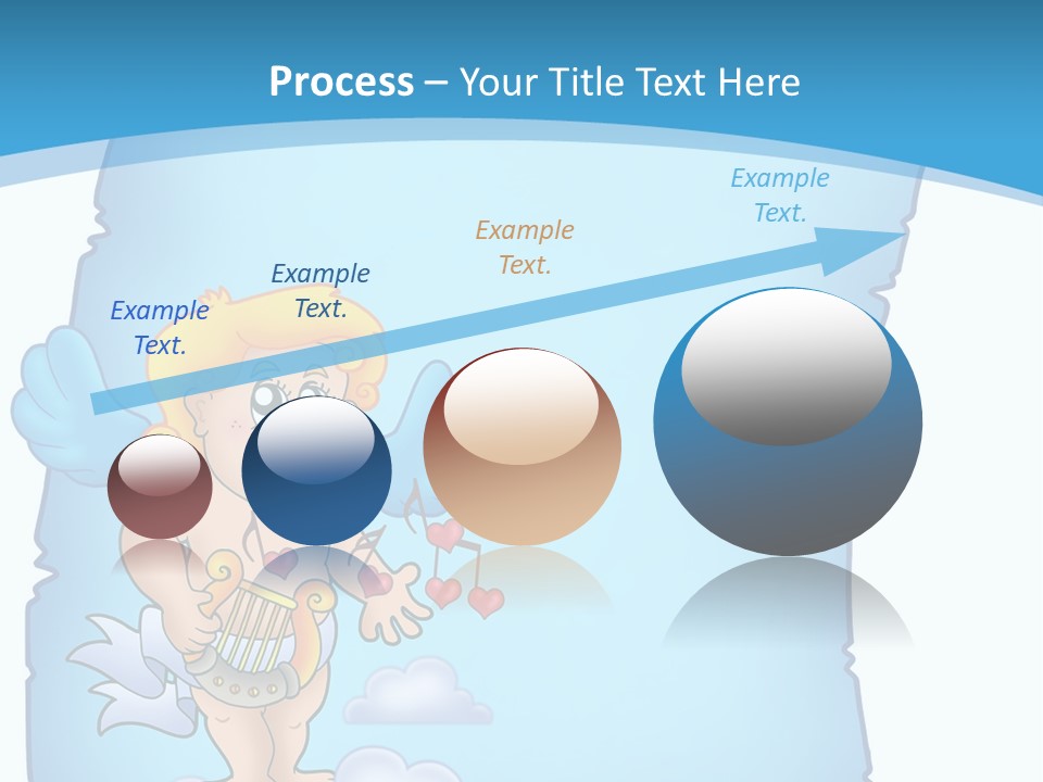 Message Happiness Letter PowerPoint Template