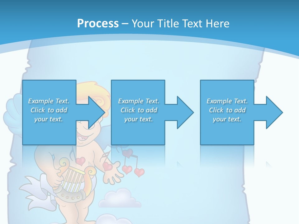 Message Happiness Letter PowerPoint Template