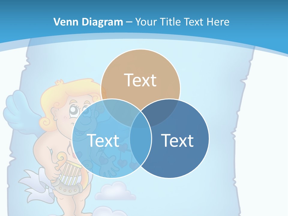 Message Happiness Letter PowerPoint Template