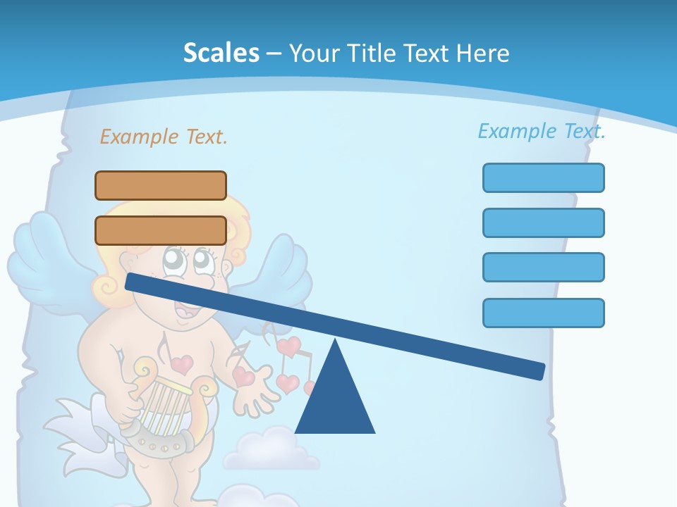 Message Happiness Letter PowerPoint Template
