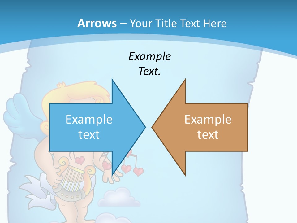 Message Happiness Letter PowerPoint Template