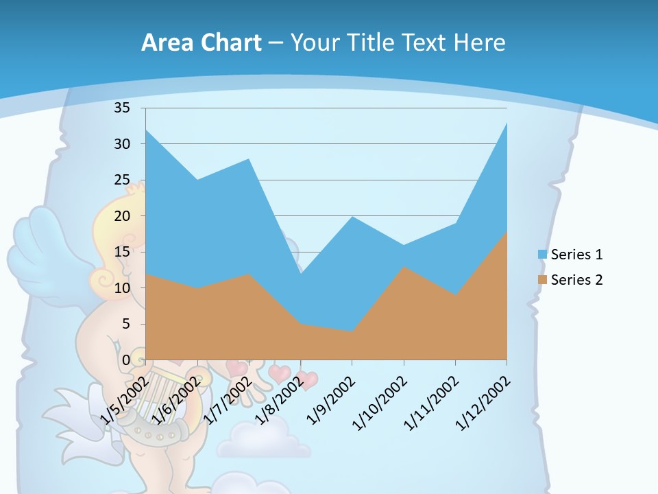 Message Happiness Letter PowerPoint Template