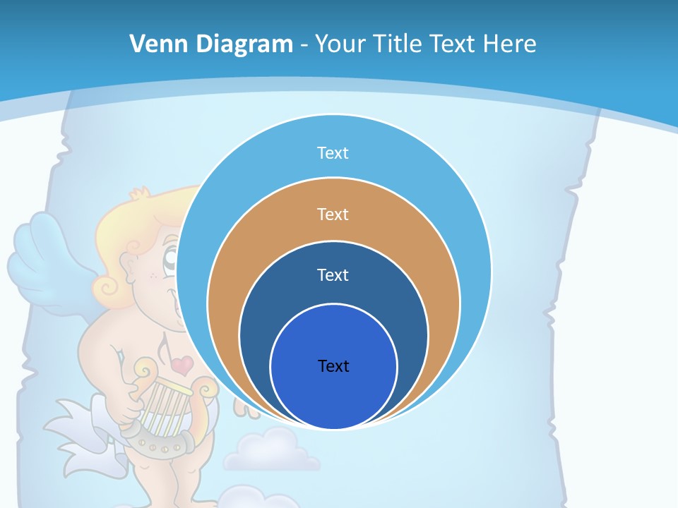 Message Happiness Letter PowerPoint Template