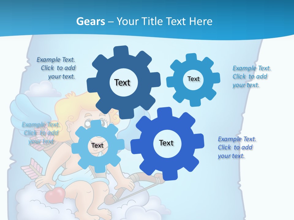 Boy Design Smiling PowerPoint Template