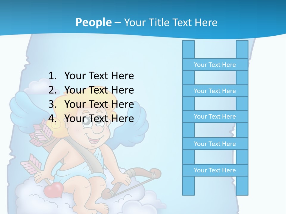 Boy Design Smiling PowerPoint Template