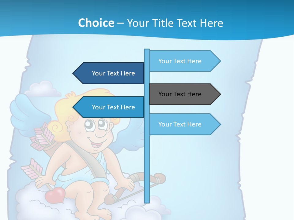 Boy Design Smiling PowerPoint Template