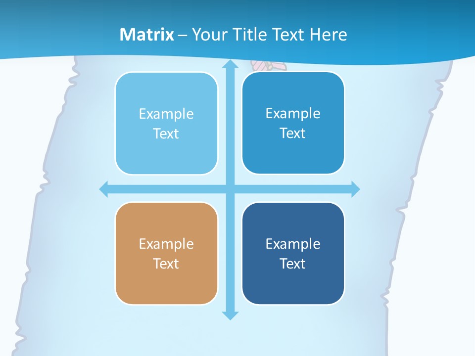 Heaven February Arrows PowerPoint Template