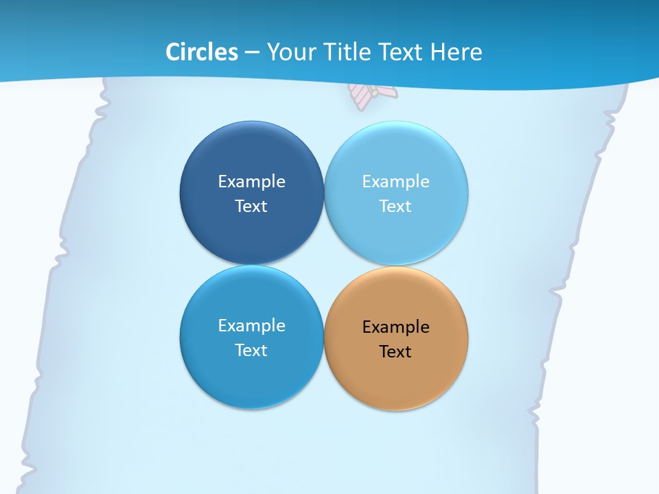 Heaven February Arrows PowerPoint Template