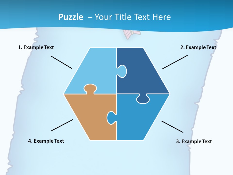 Heaven February Arrows PowerPoint Template