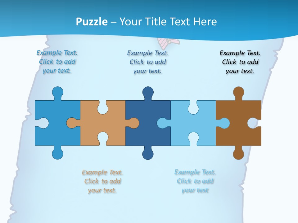 Heaven February Arrows PowerPoint Template