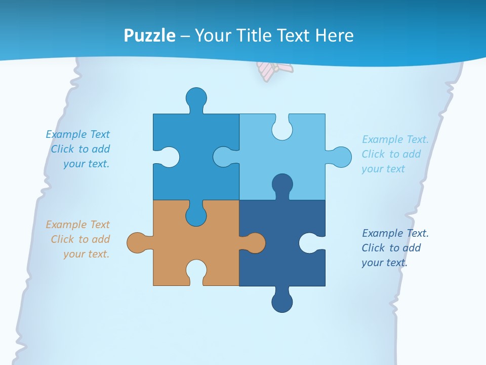 Heaven February Arrows PowerPoint Template