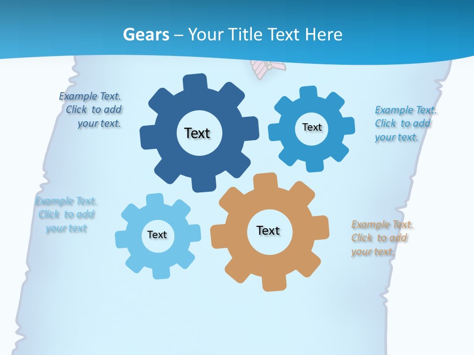Heaven February Arrows PowerPoint Template