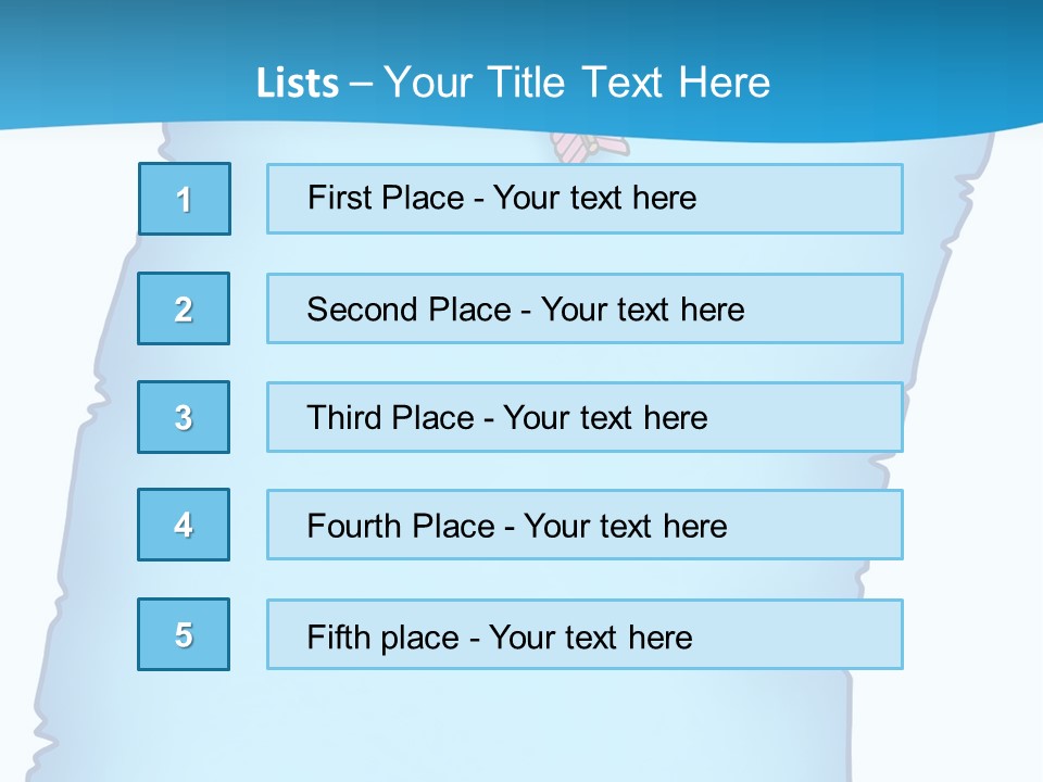Heaven February Arrows PowerPoint Template