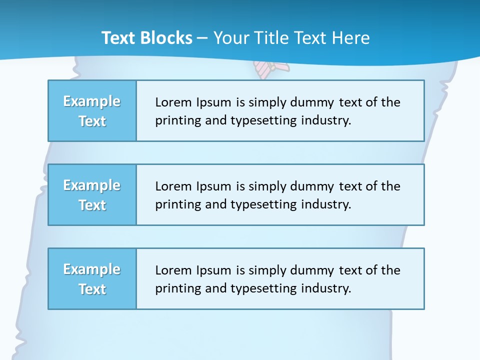 Heaven February Arrows PowerPoint Template