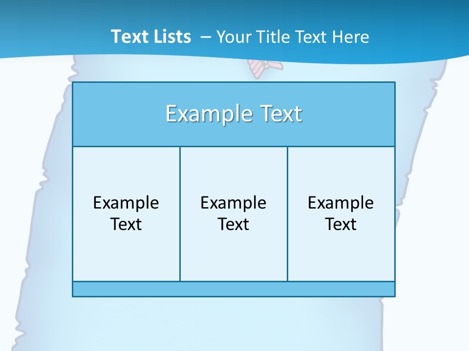 Heaven February Arrows PowerPoint Template