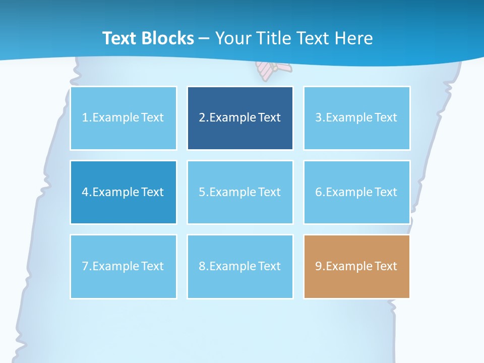Heaven February Arrows PowerPoint Template