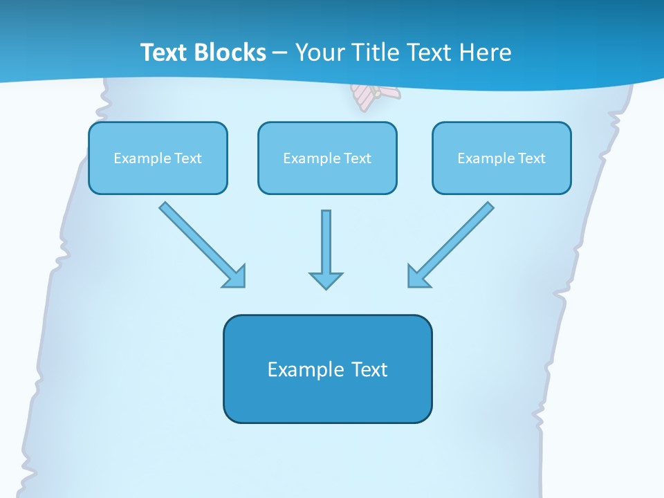 Heaven February Arrows PowerPoint Template