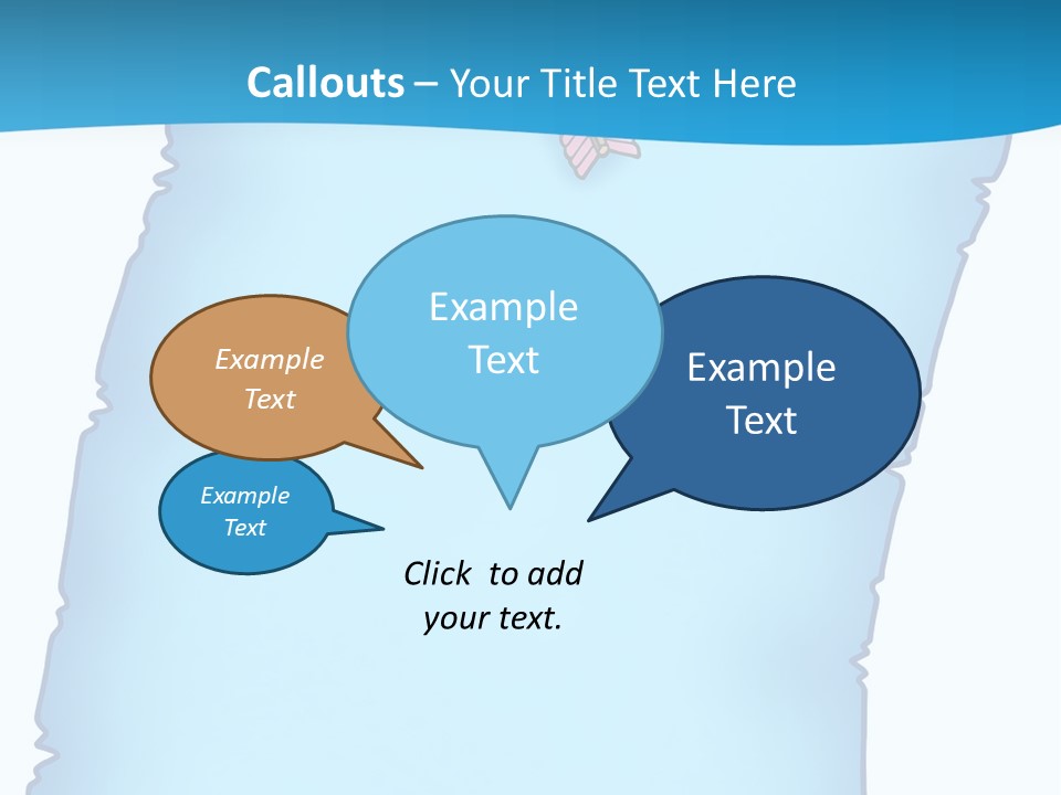 Heaven February Arrows PowerPoint Template