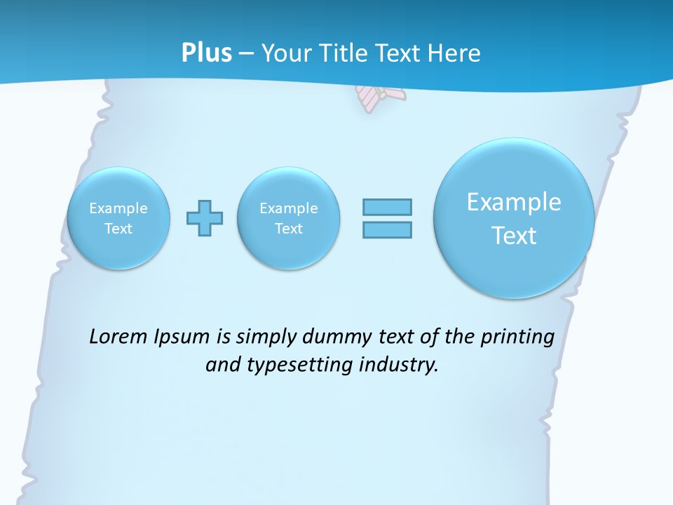 Heaven February Arrows PowerPoint Template