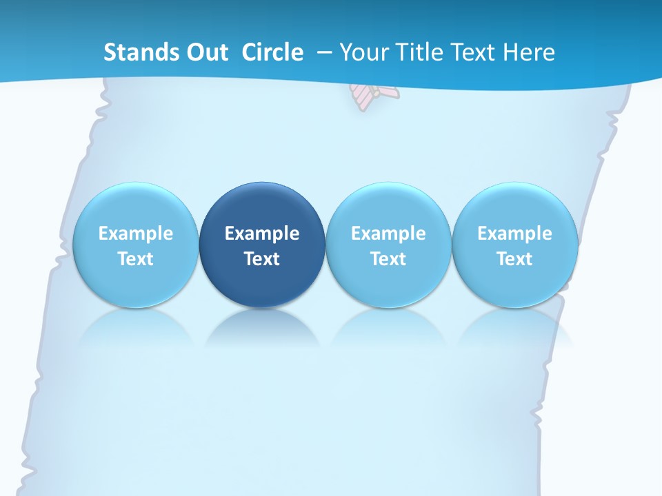 Heaven February Arrows PowerPoint Template