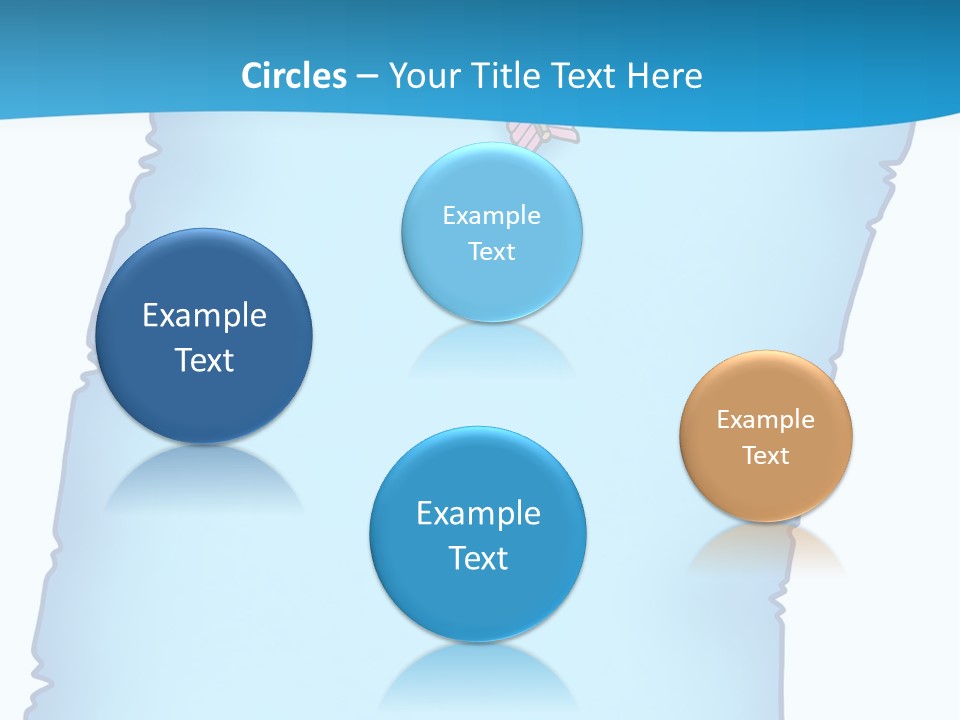 Heaven February Arrows PowerPoint Template
