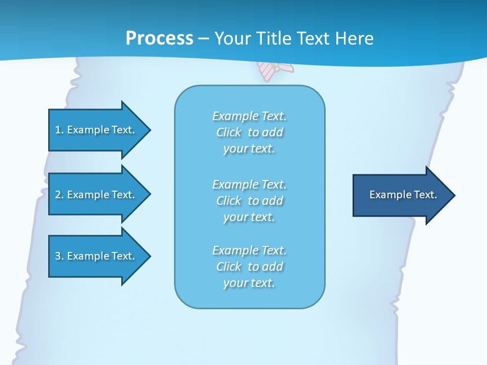 Heaven February Arrows PowerPoint Template