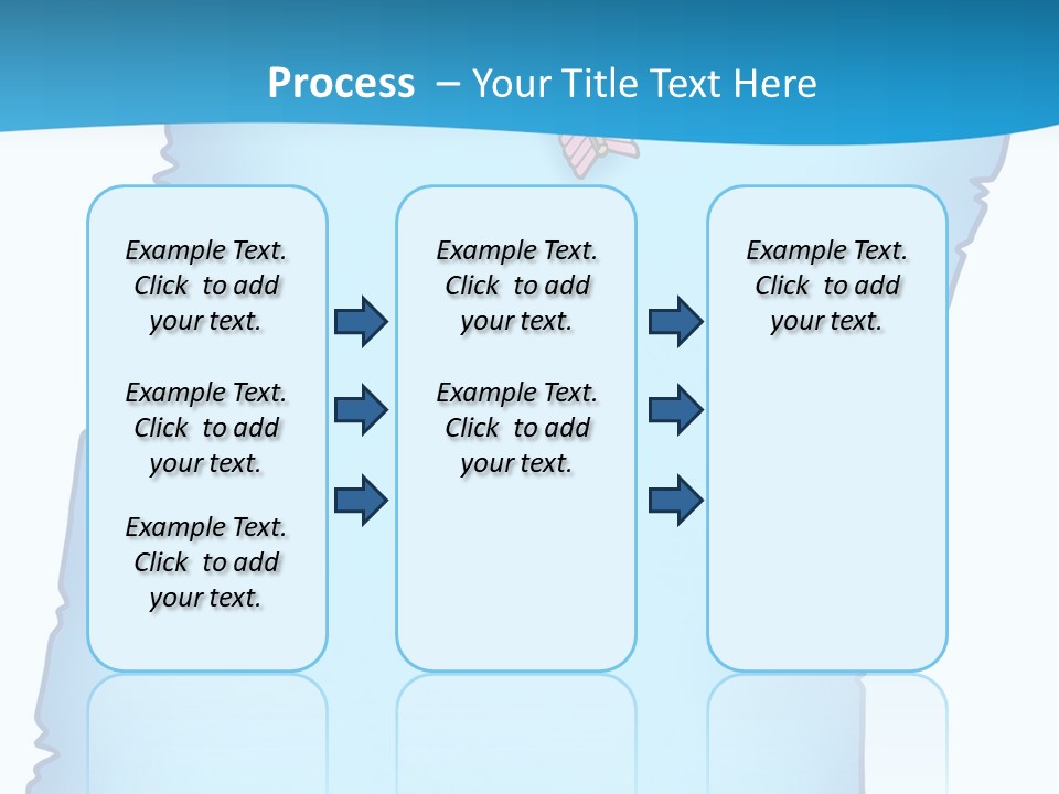 Heaven February Arrows PowerPoint Template