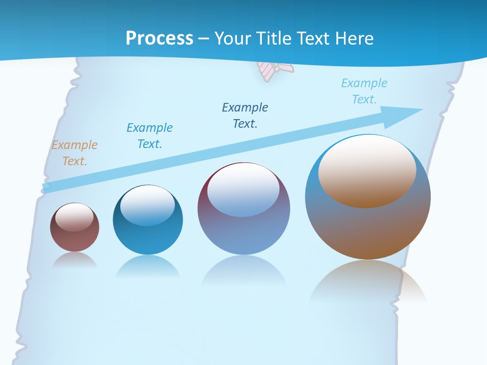 Heaven February Arrows PowerPoint Template