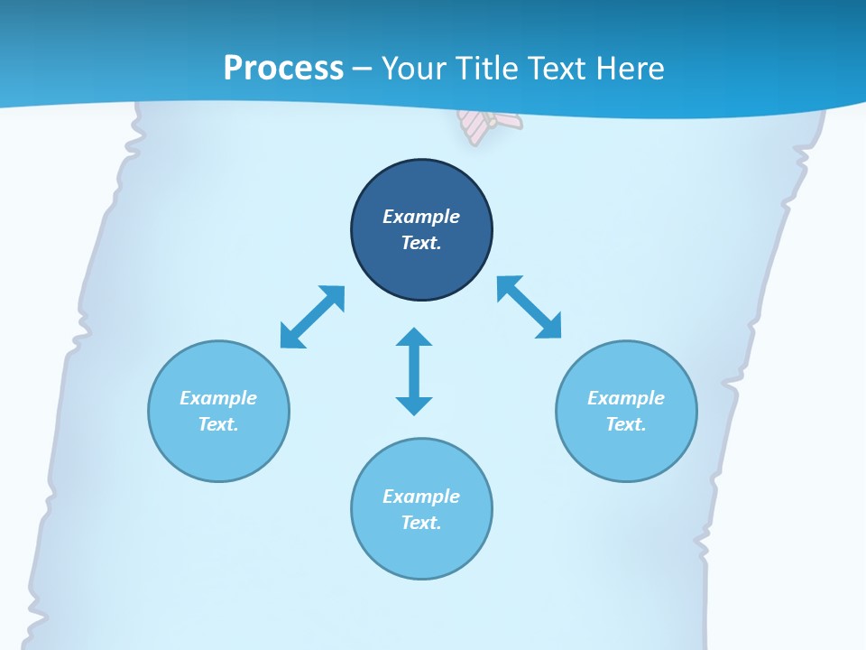 Heaven February Arrows PowerPoint Template