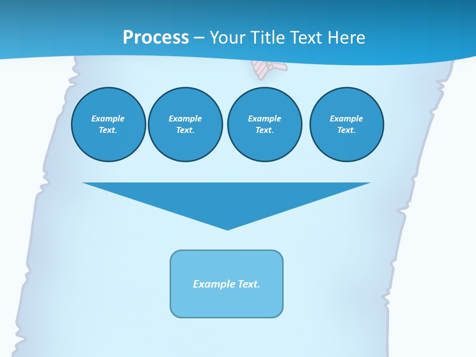 Heaven February Arrows PowerPoint Template