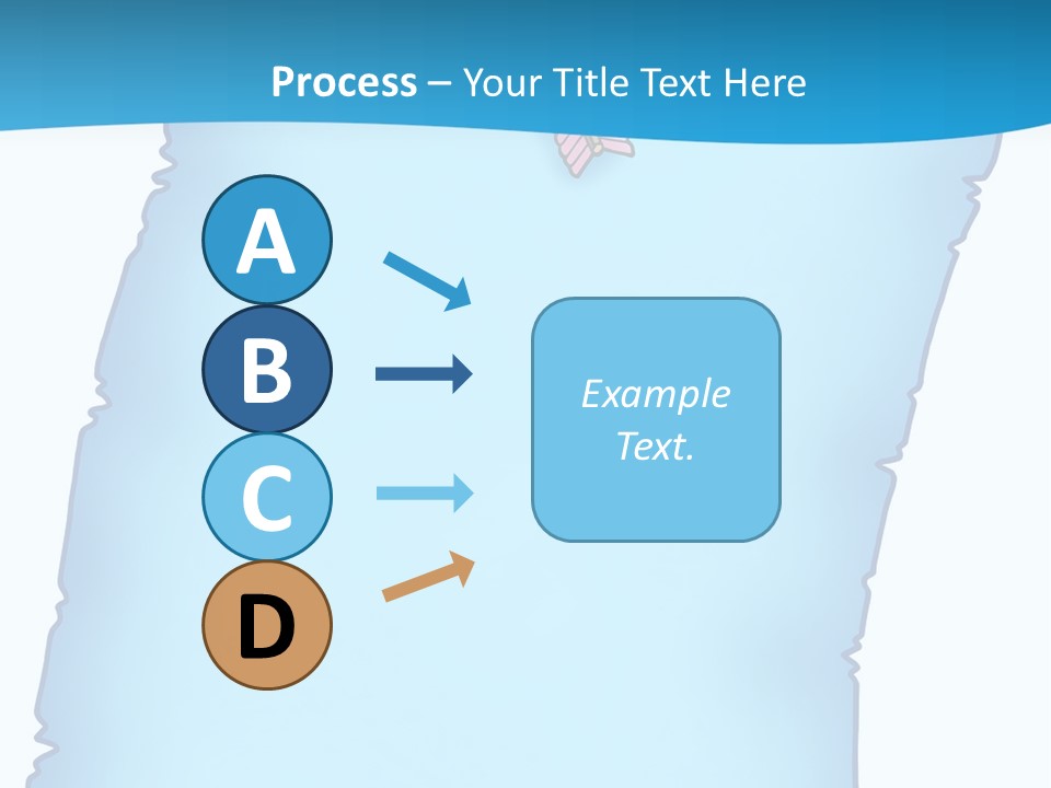 Heaven February Arrows PowerPoint Template