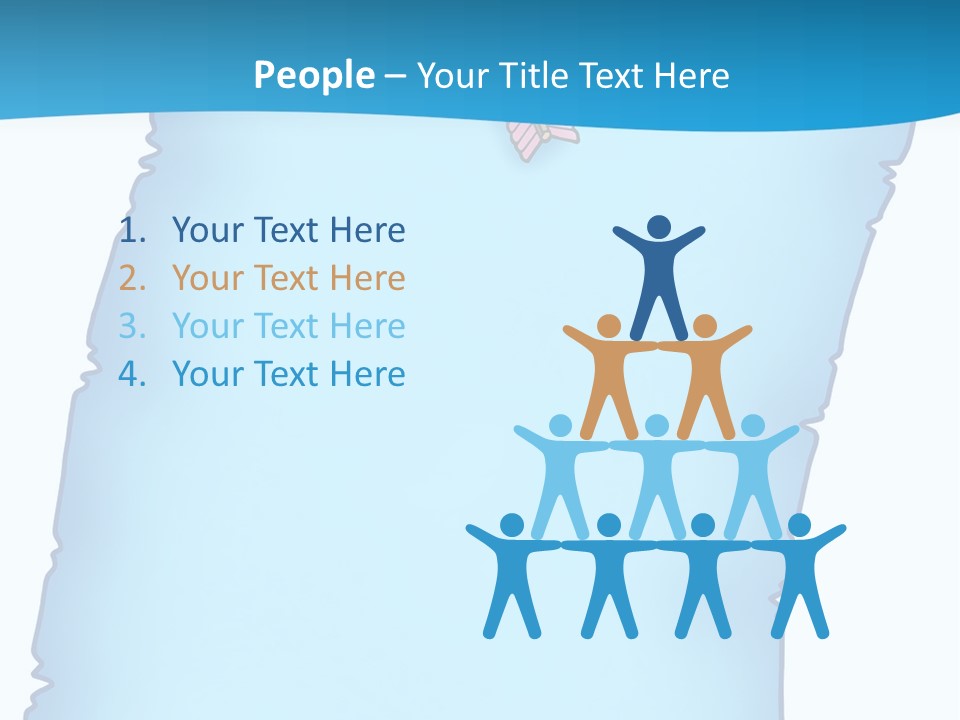 Heaven February Arrows PowerPoint Template