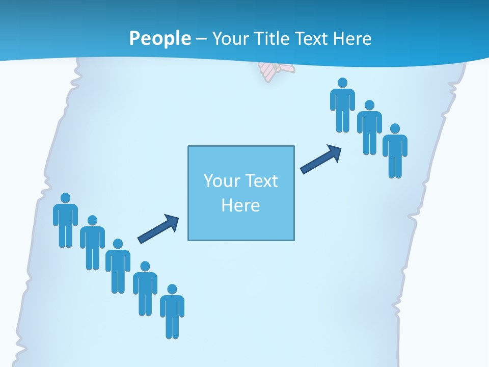Heaven February Arrows PowerPoint Template