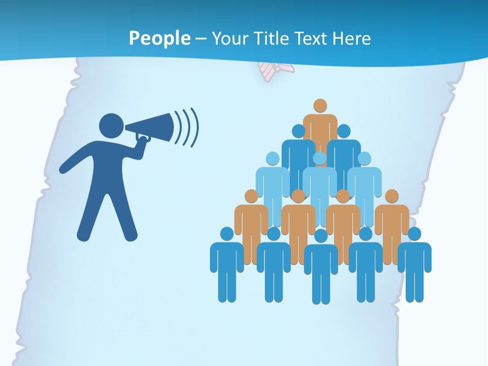 Heaven February Arrows PowerPoint Template