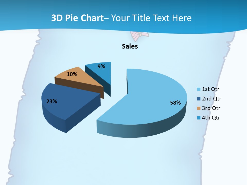 Heaven February Arrows PowerPoint Template