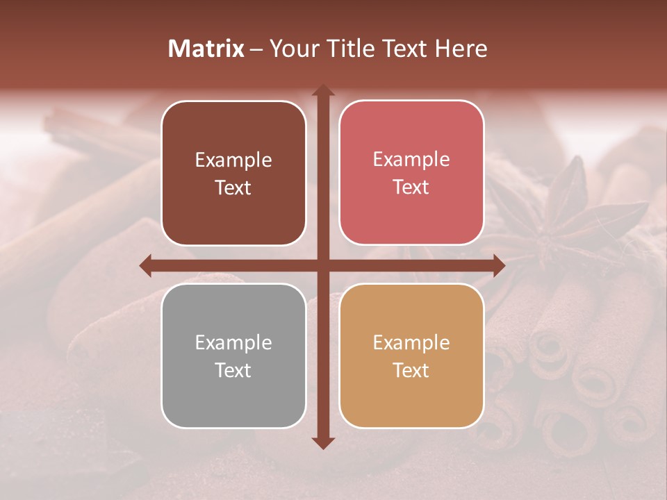 Spice Dessert Candy PowerPoint Template