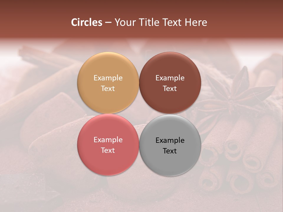 Spice Dessert Candy PowerPoint Template