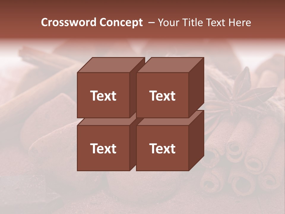 Spice Dessert Candy PowerPoint Template